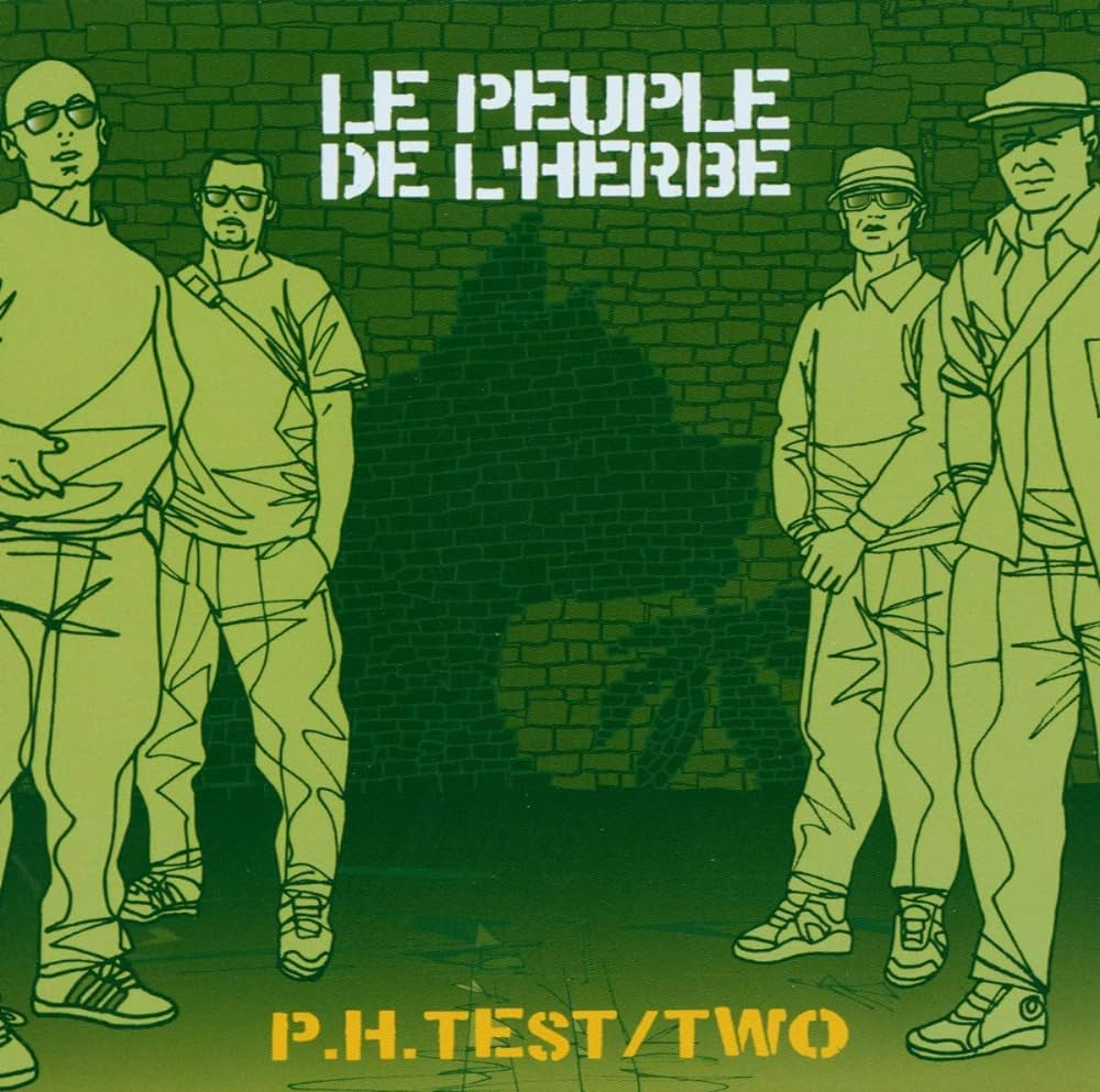 P.H. test/two album cover